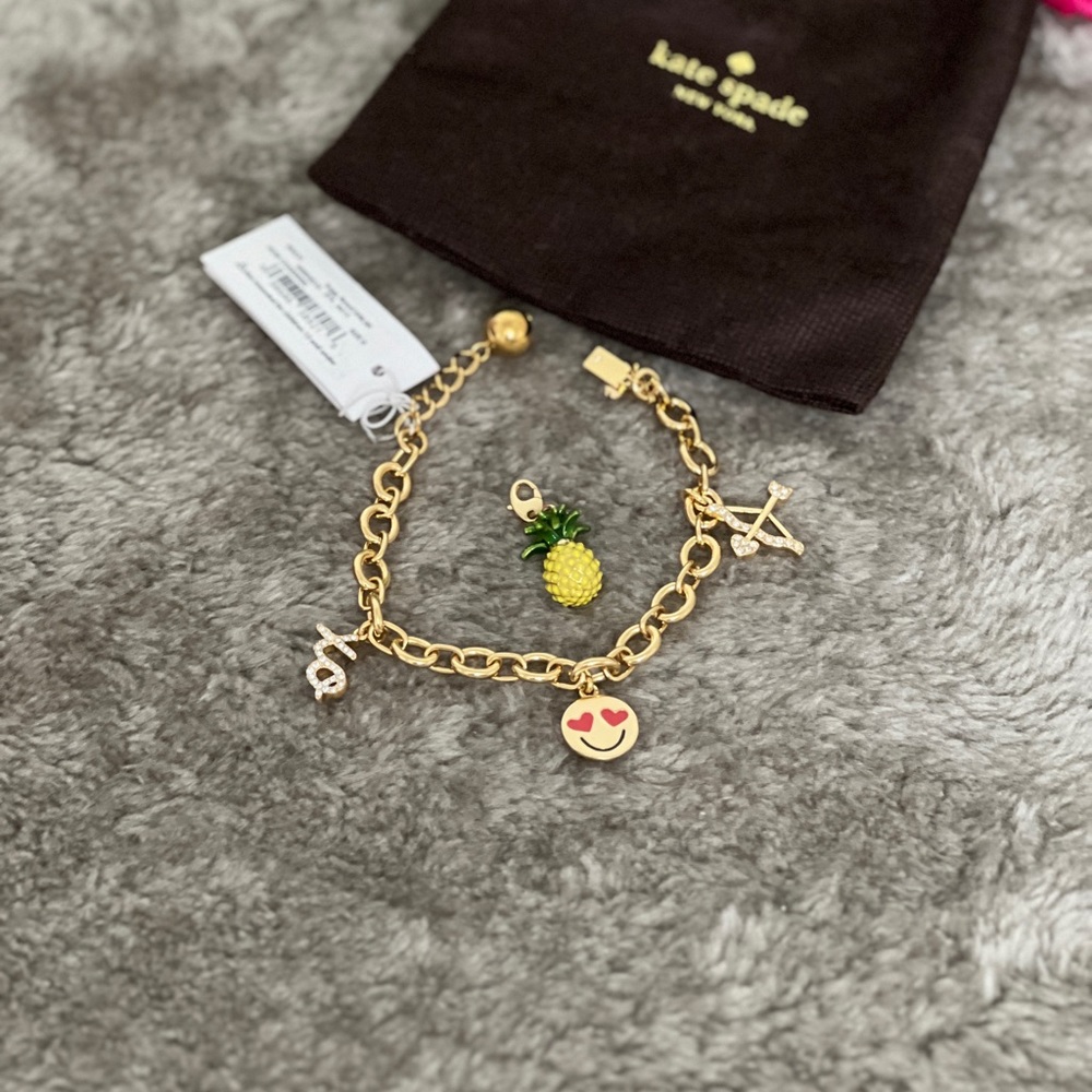 Brand new Kate Spade charm bracelet